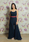 Navy Bkue Cape Set