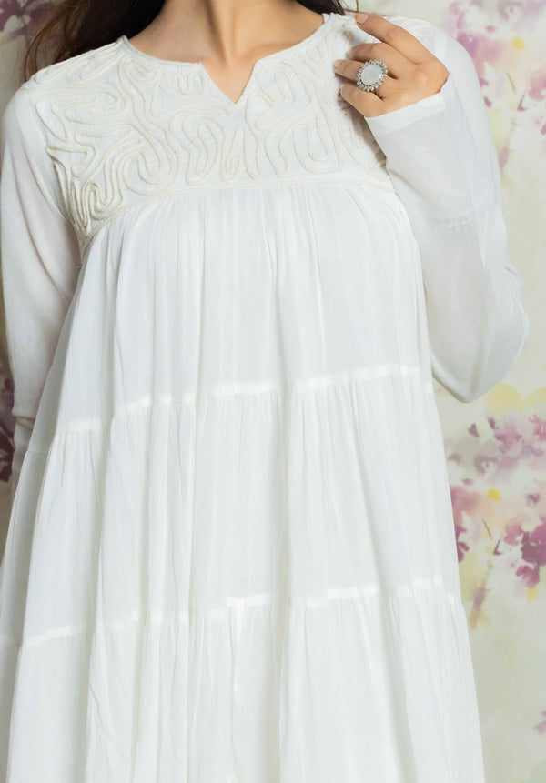 Pure Mul White Tunic