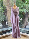 Light Mauve Shimmer Gown