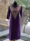 Purple Handwork Suit