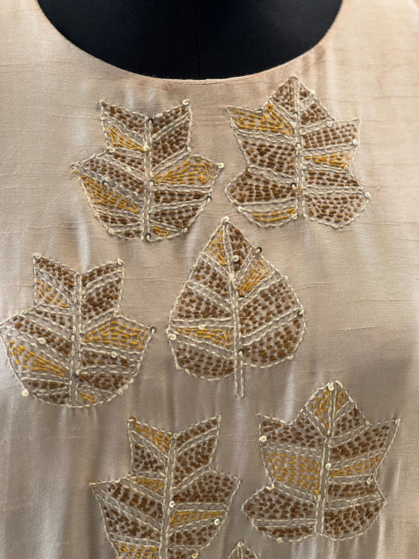 Beige High Low Co Ord