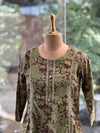 Brown Floral Print Tunic