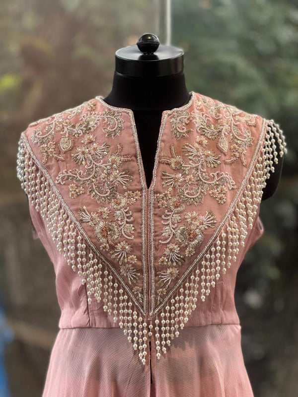 Light Pink Palazzo set
