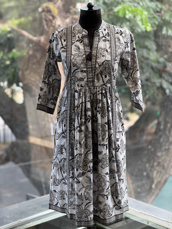 Gray Printed Tunic