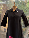 Black Patch Work Tunic