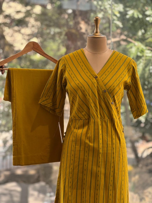 Yellow Weaving Co Ord