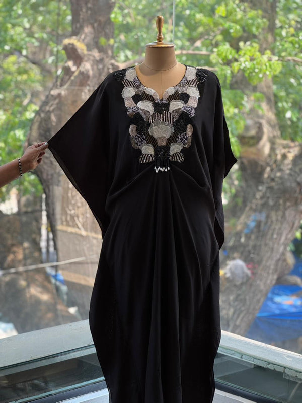 Black Kaftan Tunic