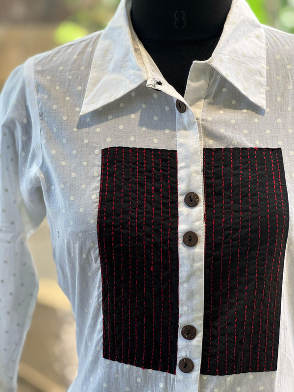 Pure Cotton Collared Tunic