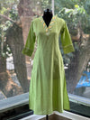 Green Ikkat Tunic