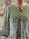 Green Floral Tunic