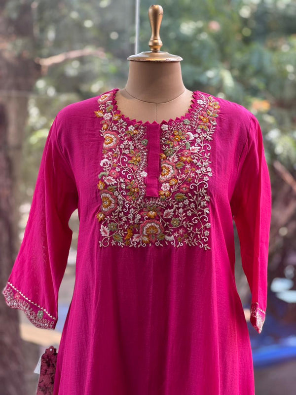 Pink Mul Suit