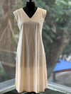 Beige Jacket Style Tunic