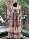 Pink Block Print Tunic