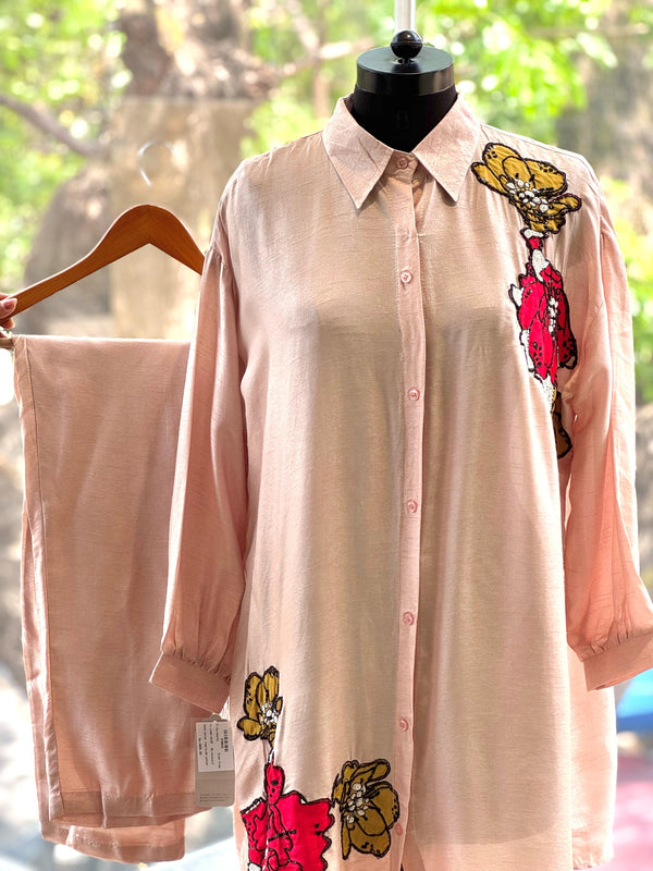 Peach Box Style Co Ord