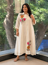 Half White Mul Tunic