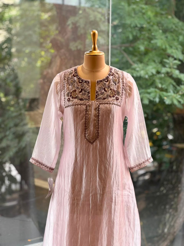 Mauve Glass Tissue Suit