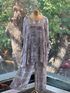 Grey Digital Print Co Ord
