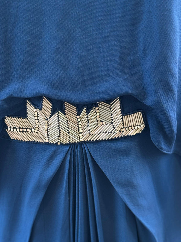 Blue Kaftan Dress