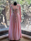 Pink Jacket Style Gown
