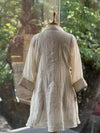 Half White Crush Co Ord