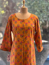 Orangish Floral Tunic