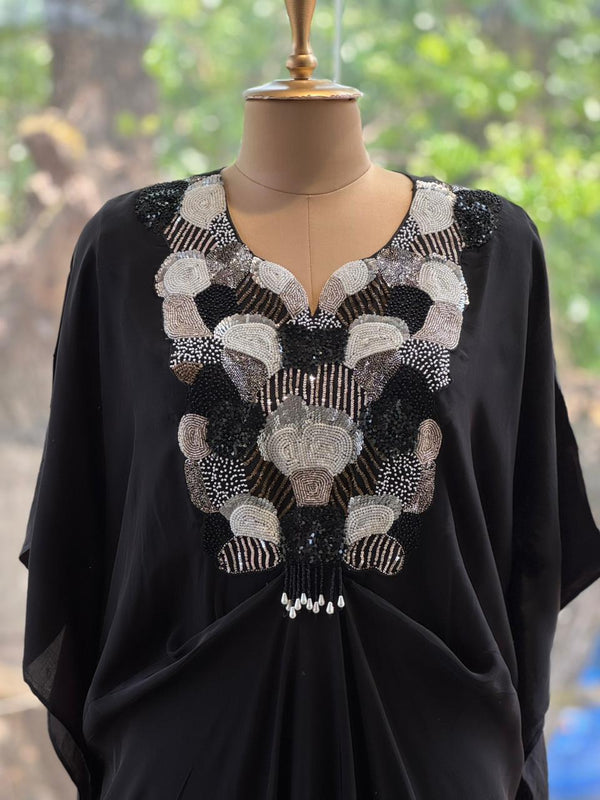 Black Kaftan Tunic