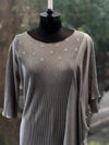 Gray Crush Tunic
