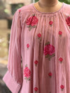 Pink Hand Weaving Suit