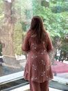 Brown Crush Co Ord