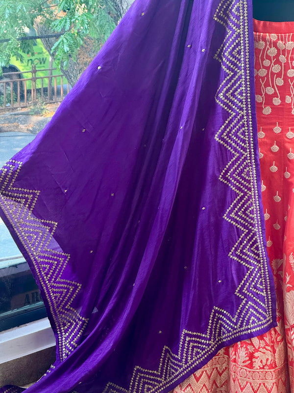 Purple Lehenga