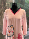Light Pink Dupatta Set