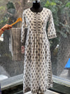 White Block Printed Set