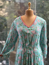 Light Blue Floral Tunic