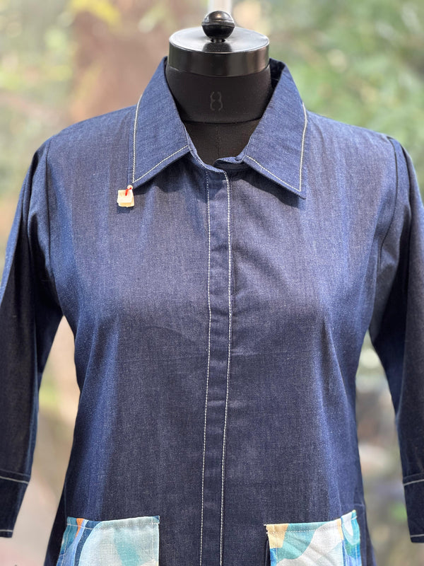 Dark Denim Tunic