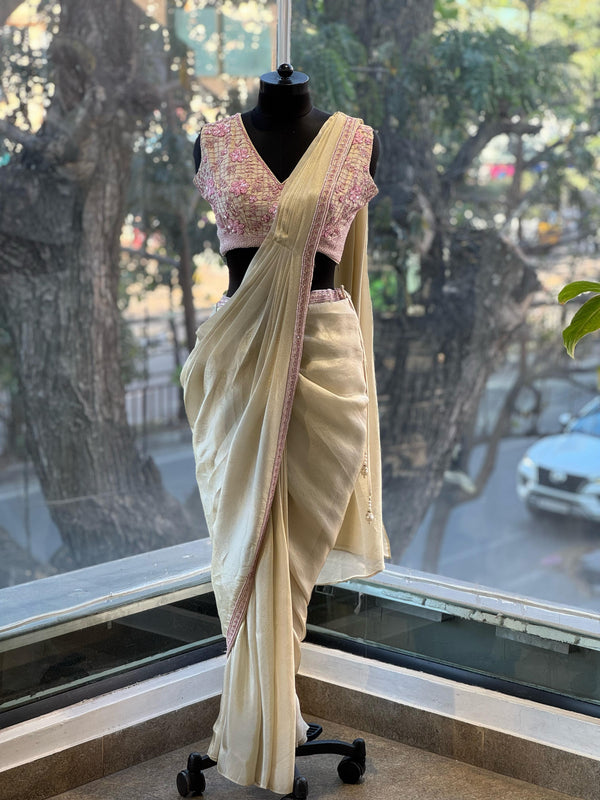 Designer Cream Drape