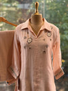 Peach Mul Co Ord