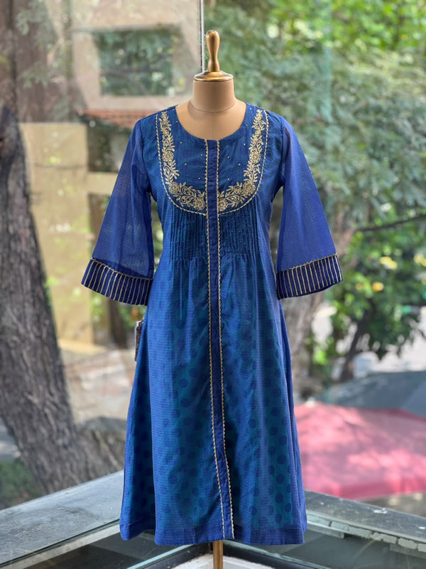 Royal Blue Polka Dot Co Ord