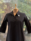 Black Patch Work Tunic