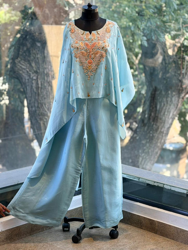 Blue Tisue Co Ord