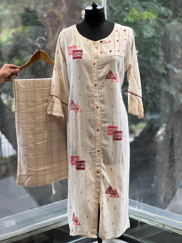 Self Weaving Kanta Work Co Ord