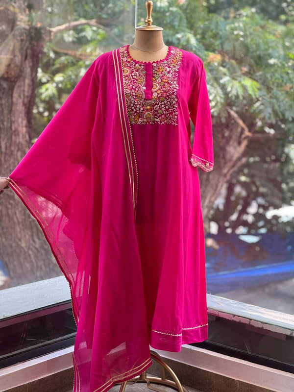 Pink Mul Suit