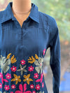 Blue Mul Tunic