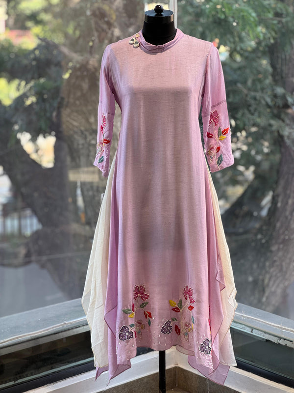 Mauve Asymmetrical Co Ord