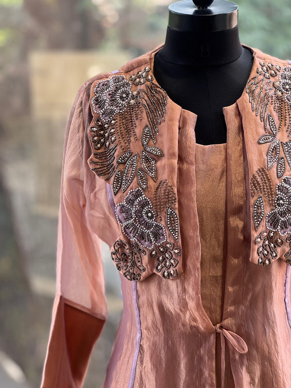 Rose Gold Tissue Tunic