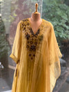 Yellow Pure Glass Tissue Suit
