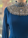 Blue Sharara Set