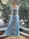 Powder Blue Palazzo Set