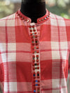 Printed Mirror Yolk Tunic