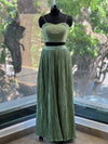 Green Floral Palazzo Set