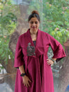 Wine Party Wear Dress